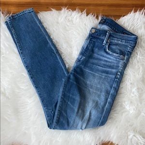 COH Distressed Rocket Skinny Jean Size 28